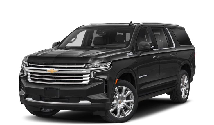 Chevrolet Suburban black SUV, exterior